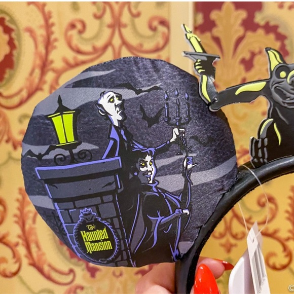 ✨ Disney Haunted Mansion Ears ✨ NWT ✨ 999 Happy Haunts ✨ - Picture 7 of 8
